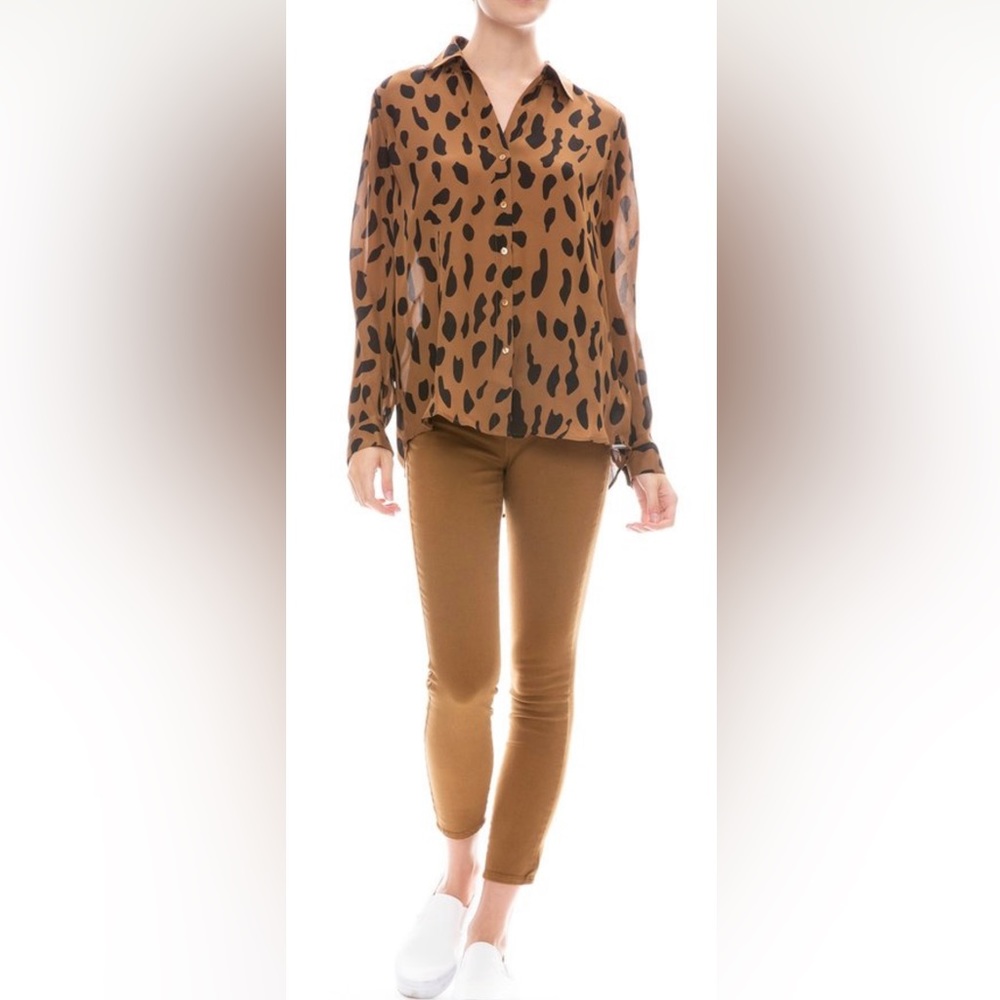 Lagence the Marguerite cedar color jean size 30